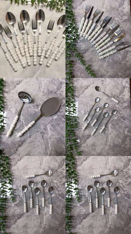 پک-جهیزیه-قاشق-چنگال-دسته-مرواریدی-دکوآک