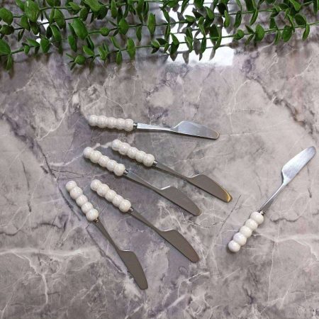 کارد کره خوری دسته مرواریدی دکوآک